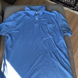 Vineyard Vines blue cotton polo shirt